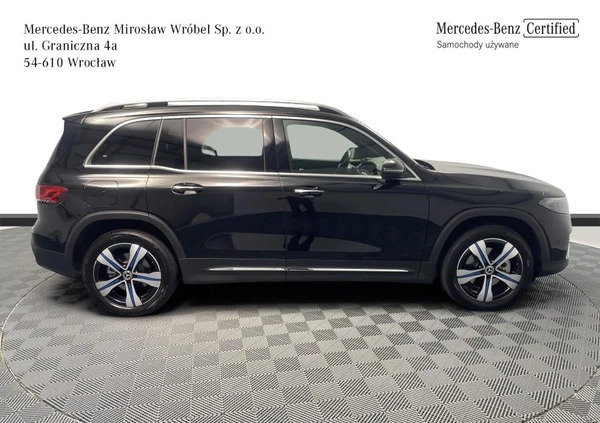 Mercedes-Benz EQB cena 249900 przebieg: 7000, rok produkcji 2023 z Wrocław małe 254